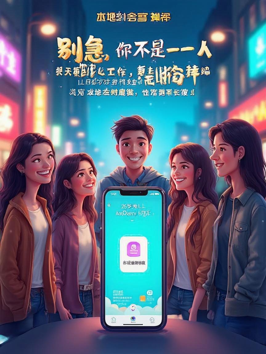 《本地约会神器》——深夜不再孤单，同城女生一键速配！